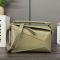 Loewe Small Puzzle Edge Bag In Classic Calfskin Eucalyptus Green