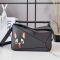 Loewe Small Puzzle Bag In Futurist Cat Motif Classic Calfskin Deep Taupe