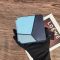 Loewe Puzzle Squared Zip Wallet In Classic Calfskin Blue/Navy Blue