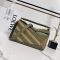 Loewe Small Puzzle Bag In Classic Calfskin and Suede Olive/Brown