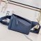 Loewe Small Puzzle Edge Bumbag In Classic Calfskin Indigo Dye