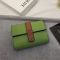 Loewe Small Vertical Wallet In Soft Grained Calfskin Green