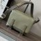 Loewe XS Military Messenger Bag In Soft Grained Calfskin Avocado Green