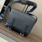 Loewe XS Military Messenger Bag In Soft Grained Calfskin Navy Blue