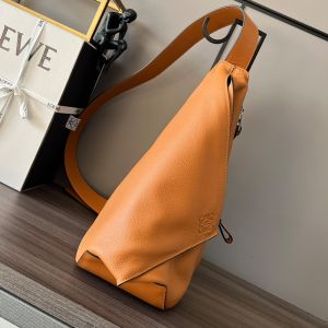 Loewe Anton Sling In Soft Grained Calfskin Caramel