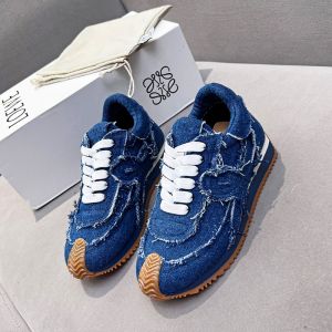 Loewe Flow Runner Sneakers Unisex Denim Blue