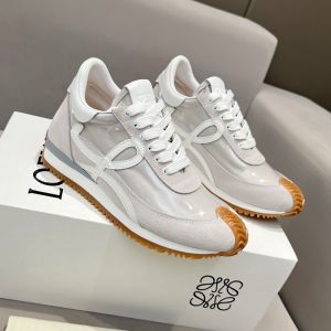 Loewe Flow Runner Sneakers Unisex Pvc and Suede Grey