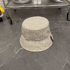 Loewe Reversible Anagram Bucket Hat In Jacquard and Nylon Beige