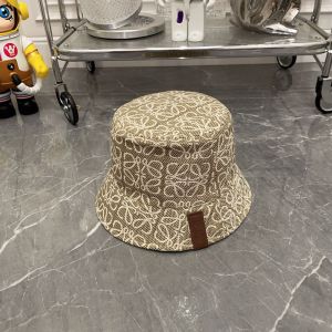 Loewe Reversible Anagram Bucket Hat In Jacquard and Nylon Khaki