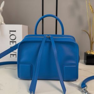 Loewe Small Amazona 180 Bag In Soft Calfskin Royal Azur