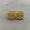 Loewe Anagram Cube Stud Earrings In Metal Gold