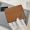 Loewe Anagram Square Zip Cardholder In Pebble Grain Calfskin Brown