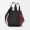 Loewe Compact Hammock Bag In Nappa Calfskin Black/Burgundy