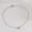 Loewe Donut Link Necklace In Metal Silver