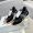Loewe Flow Runner Sneakers Unisex Technical Mesh and Suede Black/Silver