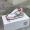Loewe Flow Runner Sneakers Unisex Nylon and Suede Pink/Green