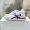 Loewe Flow Runner Sneakers Unisex Nylon and Suede White/Navy Blue