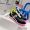Loewe Flow Runner Sneakers Unisex Suede and Nylon Black/Pink