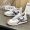 Loewe Flow Runner Sneakers Women Suede and Nylon Grey/Purple