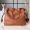 Loewe Large Flamenco Clutch In Nappa Calfskin Squirrel