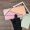 Loewe Puzzle Continental Wallet In Classic Calfskin Pink/Cherry