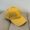 Loewe Logo Anagram Patch Baseball Cap In Canvas Yellow