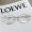 Loewe LW50037 Anagram Sunglasses In Metal Silver