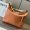 Loewe Medium Cubi Crossbody Bag with Jacquard Strap In Supple Smooth Calfskin Tan