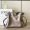Loewe Medium Flamenco Anagram Clutch In Nappa Calfskin Coffee