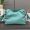 Loewe Medium Flamenco Clutch In Nappa Calfskin Aqua Blue