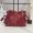 Loewe Medium Flamenco Clutch In Nappa Calfskin Burnt Red