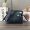 Loewe Mini Flamenco Clutch In Clouds Motif Nappa Calfskin Navy Blue