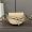 Loewe Mini Gate Dual Bag In Pebble Grain Calfskin Sand