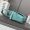 Loewe Mini Puzzle Edge Bumbag In Classic Calfskin Aqua Blue