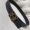 Loewe Reversible Anagram Belt In Togo Calfskin Black
