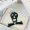 Loewe Skull Charm In Calfskin Black