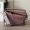 Loewe Small Puzzle Edge Bag with Jacquard Strap In Satin Calfskin Wine Red