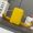 Loewe Vertical Crossbody Pocket with Jacquard Strap In Satin Calfskin Yellow
